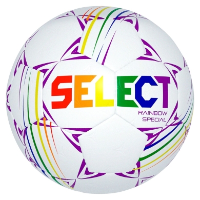 Select Handball Replica Rainbow v25 (Saison 2025/2026) weiss/bunt - Trainingsball